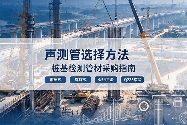 淮南声测管选型标准