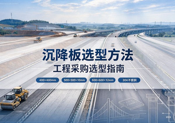 淮南沉降板选择方法