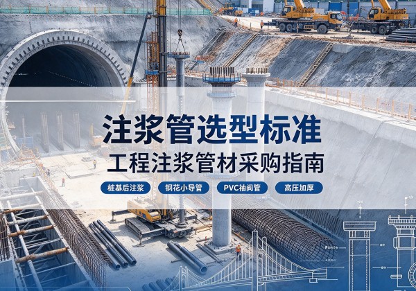 淮南注浆管选型标准